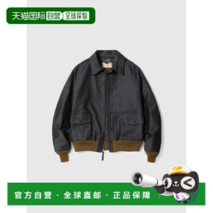 日本直邮BUZZ RICKSON'SA-2夹克威廉 吉布森丛林布混纺罗纹外套BR