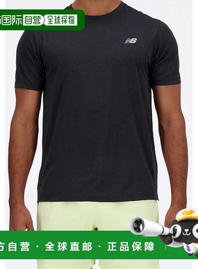 日本直邮New Balance 53ATHLETICS 短袖T恤 黑色