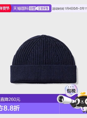 韩国直邮ANDERSEN-ANDERSEN 公用帽子SHORT BEANIE-Blue毛线帽