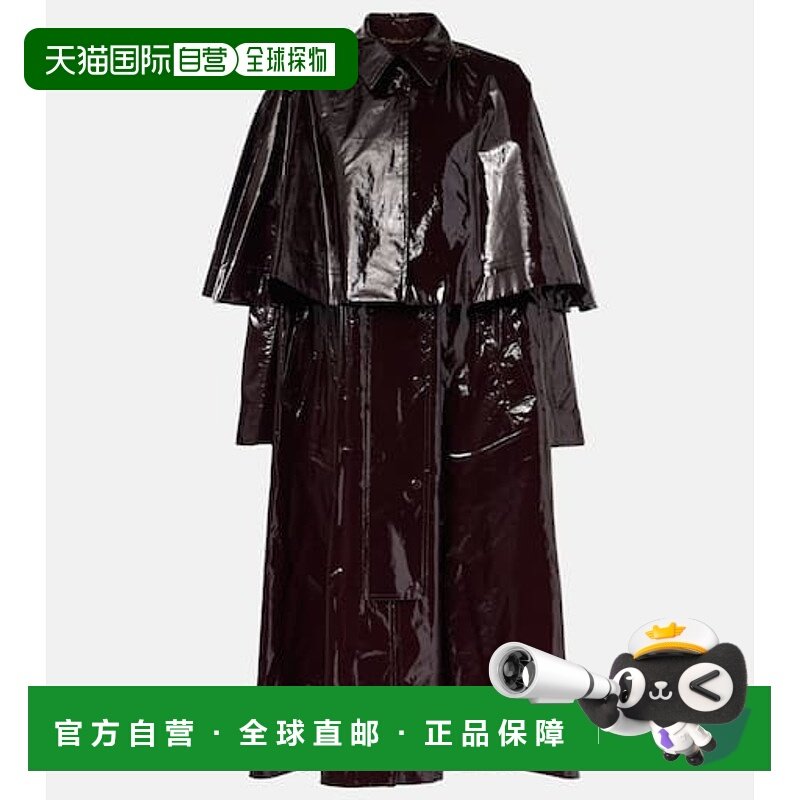 1h可退 香港直邮潮奢 Chloe 蔻依 女士 披肩涂层棉质大衣