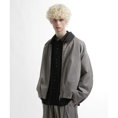 日本直邮HARE男装 宽松半拉链夹克 立体茧型设计 636241