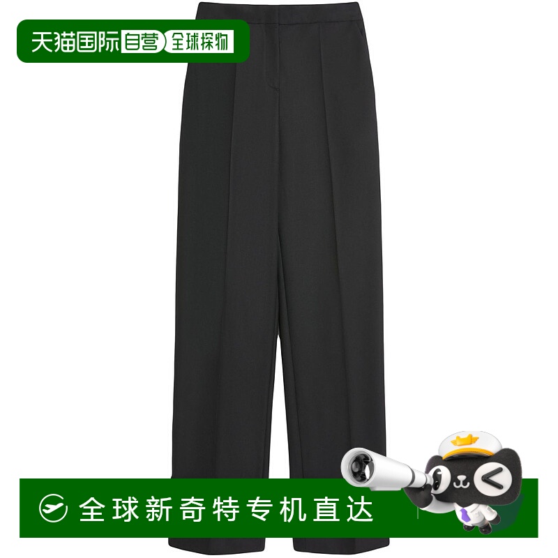 1h可退 香港直邮VALENTINO 女士休闲裤 BRB6F08VB0NO SS2025 黑色