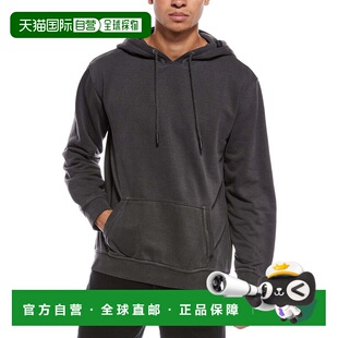 自营Stone Rose Garment Washed Hoodie - black 美国奥莱直发