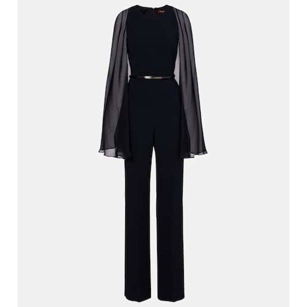 潮奢 MaxMara 麦斯玛拉 女士 Vertice 披肩卡迪连衣裤,女装/女士精品,连体衣/裤,淘宝优惠券,粉丝福利购,淘宝优惠卷