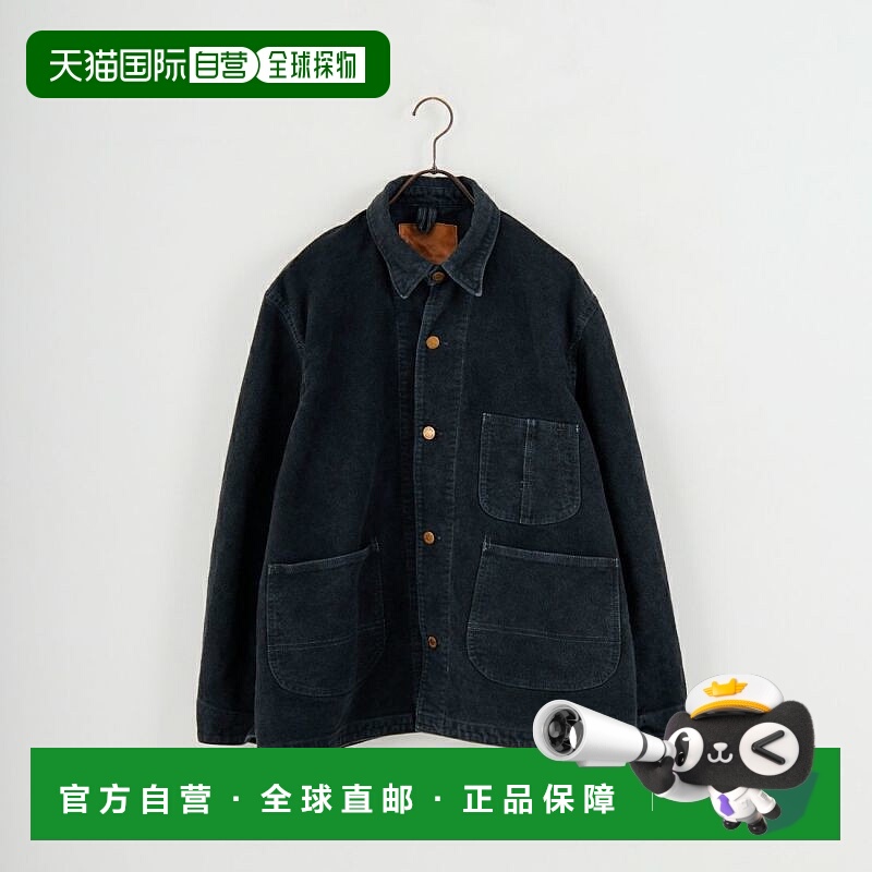 1h可退 日本直邮REMI RELIEF 男装 宽松版型棉质卡其外套 半拉链