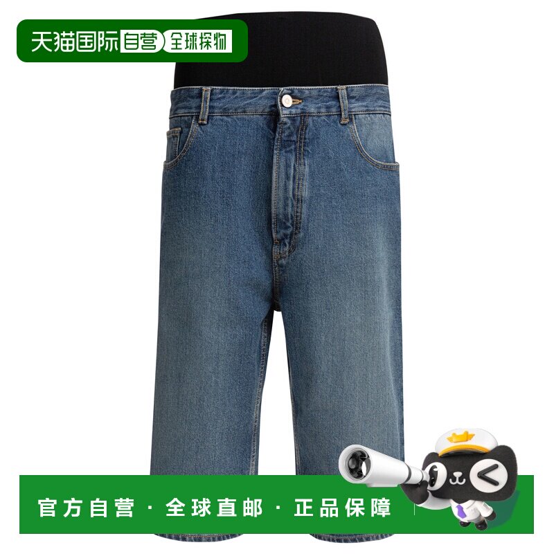 1h可退 香港直邮ALAIA 女士牛仔裤 AA9P1142T536A525 AW2025 蓝色图片