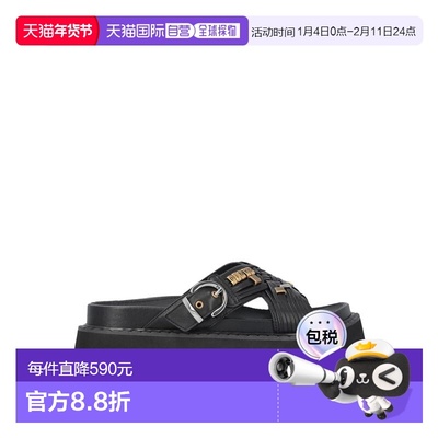 香港直邮PINKO 女士凉鞋 SD0537P00309Z99 SS2026 黑色 Flat Shoe