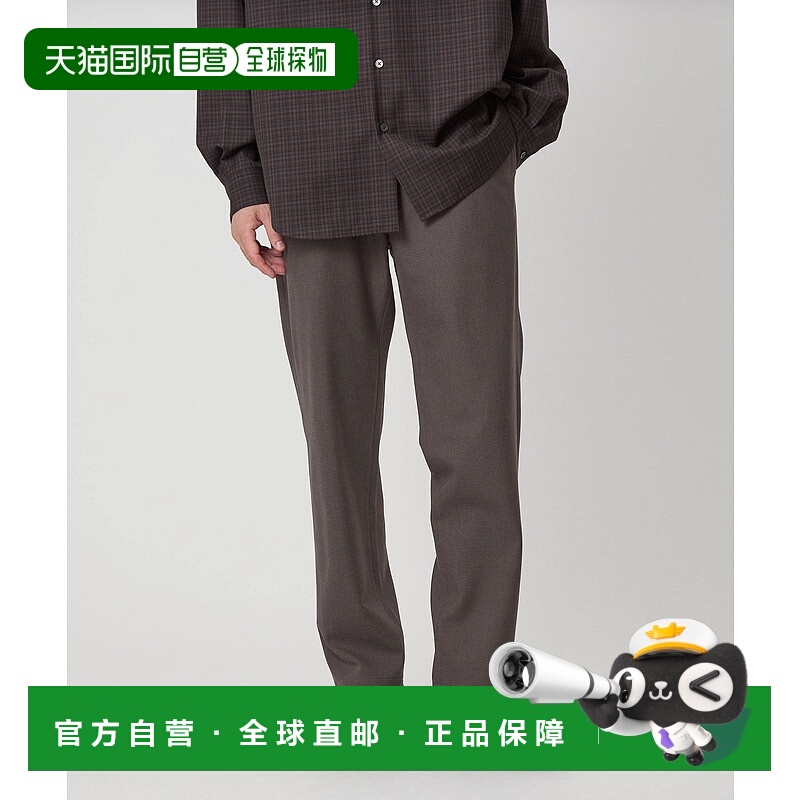 1h可退 日本直邮green label relaxing男装修身窄身鲨鱼纹机能裤