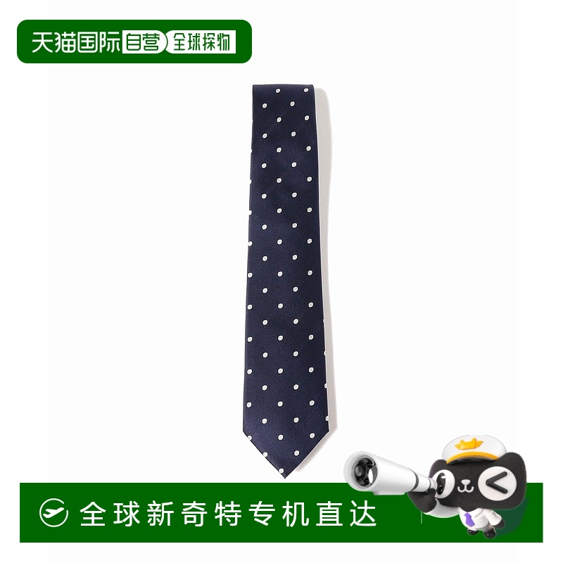 1h可退 日本直邮B:MING by BEAMS 男士丝质圆点领带 92440035380