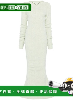 香港直邮RICK OWENS 女士连衣裙 RO02D3688KWPL25 AW2024 绿色