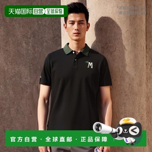 GOLF Pine 男士 Mountain Pique T恤M3313LTS08BLK 韩国直邮MALBON