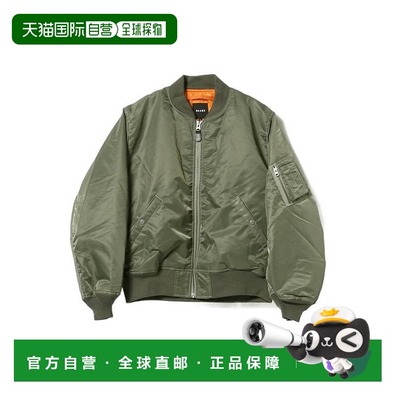 日本直邮beams SS23 纯色棒球领长袖夹克外套 男款