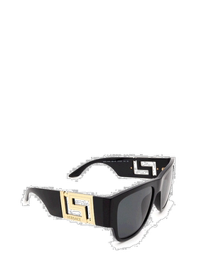 香港直邮VERSACE 男士太阳镜 VE4403GB187 黑色 大框太阳眼镜