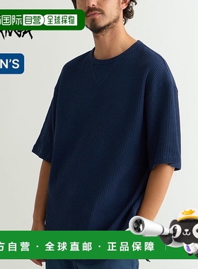 日本直邮 NANGA ECO 混合华夫饼宽松 T恤 NW2311-1G217 男式套头