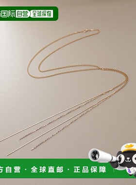 日潮跑腿COCOSHNIK K10 Kihei 流苏 Y 项链 大号 405-36621新款