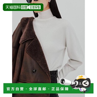 内搭上衣针织衫 1h可退 蓄热露肩针织套头衫 Owen 日本直邮Mila