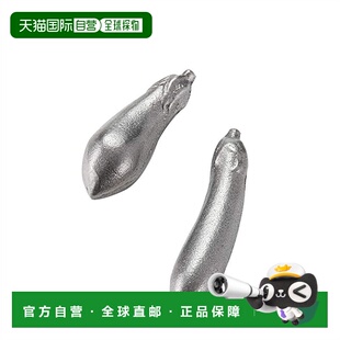 【日本直邮】IWACHU岩鋳家用补铁伴侣南部铁器铁茄子银色2根33003