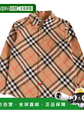 1h可退 香港直邮潮奢 Burberry 巴宝莉 女童 KB5 OWEN LS ESNTL