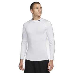 日本直邮NIKE Pro Dri-FIT 小高领运动服健身男士上衣FB7909-100