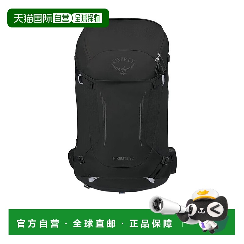 香港直邮OSPREY 户外背包 10004863MLHIKELITE32 SS2025 黑色