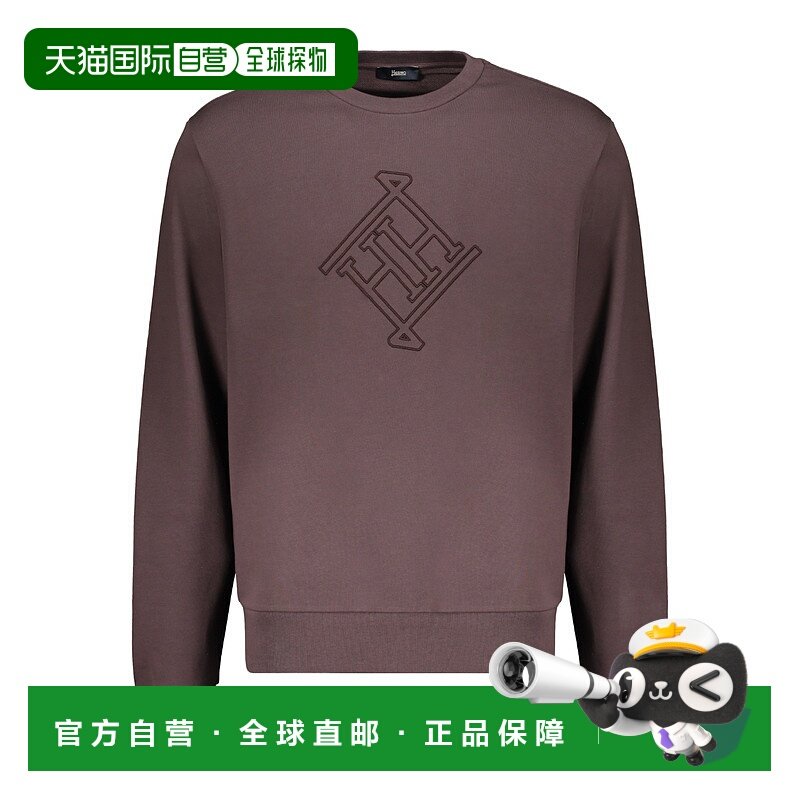 香港直邮HERNO 男士卫衣 JG000188U500178993 AW2023 深棕色