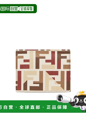 香港直邮FENDI 女士钱包 8M0480AV1YF1TVK AW2025 白色 Roma 中号