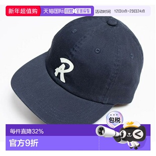 1h可退 日本直邮RACAL男女同款R标贴片水洗做旧棒球帽 RL25025W