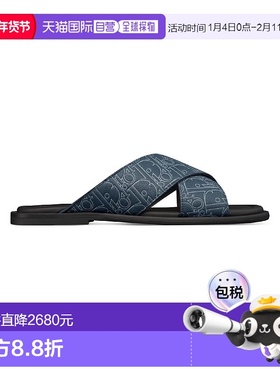 1h可退 欧洲直邮DIOR 迪奥 25秋冬 3SA176ZPA_H578 男士 平底凉鞋