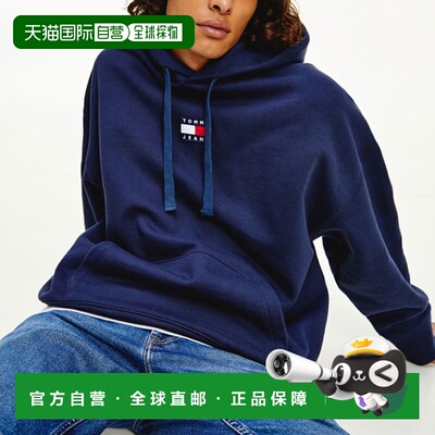 韩国直邮TOMMY HILFIGER Tamizin 徽章连帽衫 DM0DM10904-C87 深