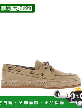 1h可退 香港直邮奢淘 Hogan 圆头休闲鞋 男 HXM6830FO50U5W