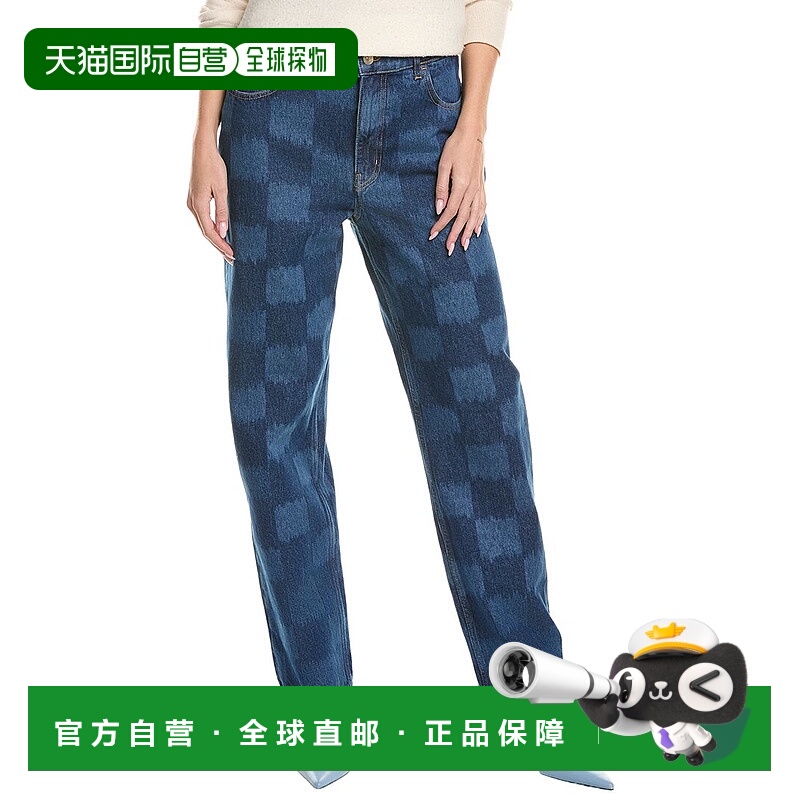 自营Marimekko Indigo Jakal Barrel Jean - blue 美国奥莱直发