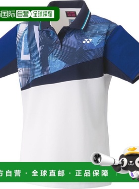 日本直邮Yonex 女式比赛衬衫网球 20737-011 女式短袖高档舒适