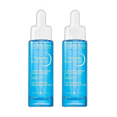 欧洲直邮Bioderma贝德玛水润锁水精华液 30mlx2 补水提亮保湿修护