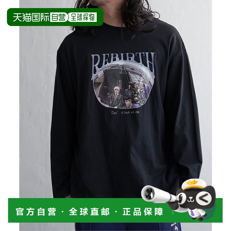 1h可退 日本直邮VENCE EXCHANGE 男士艺术家长袖T恤 百搭款式 适