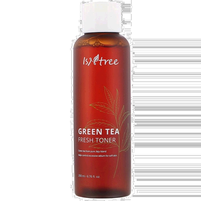 香港直邮Isntree绿茶新鲜爽肤水保湿补水滋养水润200ml正品