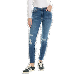 自营 black orchid黑色兰花 Carmen 高腰踝部磨边 Jazz It Up 牛