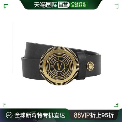 香港直邮Versace Jeans Couture 22秋冬V-EMBLEM系列金属色圆形搭