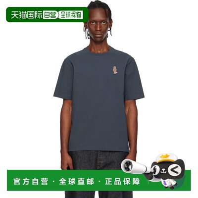 1h可退 香港直邮MAISON KITSUNE 男士 海军蓝 Dressed Fox Comfor