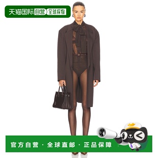 香港直邮NORMA KAMALI 诺玛 卡玛丽 女士 宽松款双排扣夹克 ST424