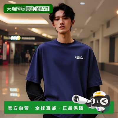 1h可退 日本直邮SEDAN ALL-PURPOSE 男士重叠印花圆领T恤 SD25S-C