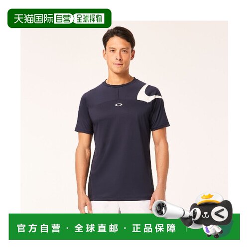日本直邮OAKLEY男装速干透气短袖T恤 接触冷感运动上衣 FOA406322