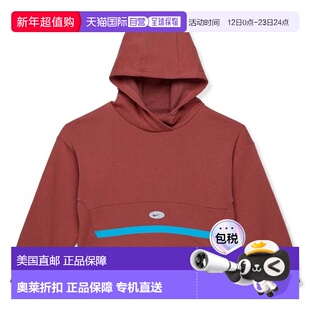自营Nike NSW Icon Novelty Hoodie Kids  Canyon Rust Fleece Lo