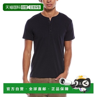 Classic Slub Jersey 自营rag blue bone Henley 美国奥莱直