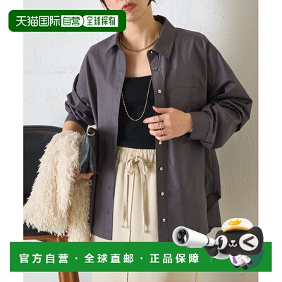 1h可退 日本直邮Jenau espace merveilleux 女装 后褶宽松衬衫 GO