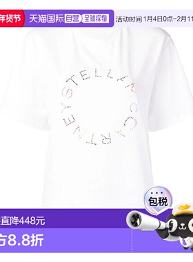 香港直邮Stella McCartney 彩虹logo短袖T恤 511240SMW22