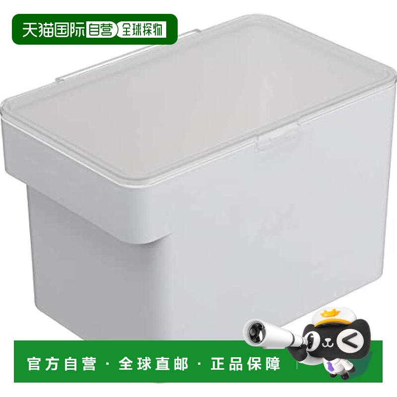 【日本直邮】Yamazaki山崎 保存容器白W30×D19.7×H19.2cm 5611