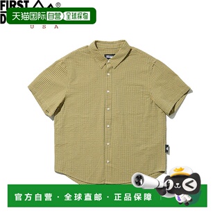 日本直邮FIRST DOWN SUCKER S/S SHIRTS First Down 足球短袖衬衫