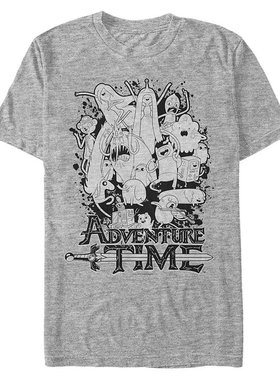 Fifth Sun|男士 Adventure Time Ink Group 短袖 T 恤