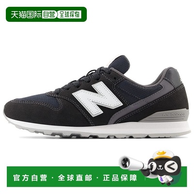 日本直邮New Balance NB 996 网面减震防滑 低帮跑步鞋 女款 黑白