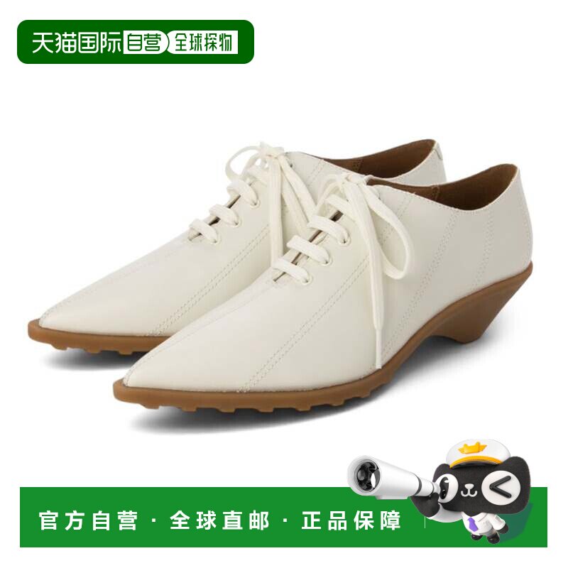 日本直邮CAMPER 看步 安妮塔 休闲鞋 白色坡跟鞋